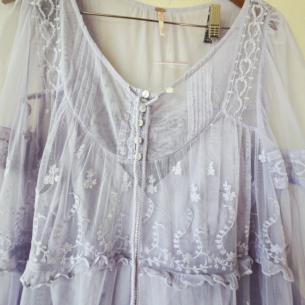Free People Lavender Maxi Dress - Picture 5 of 16